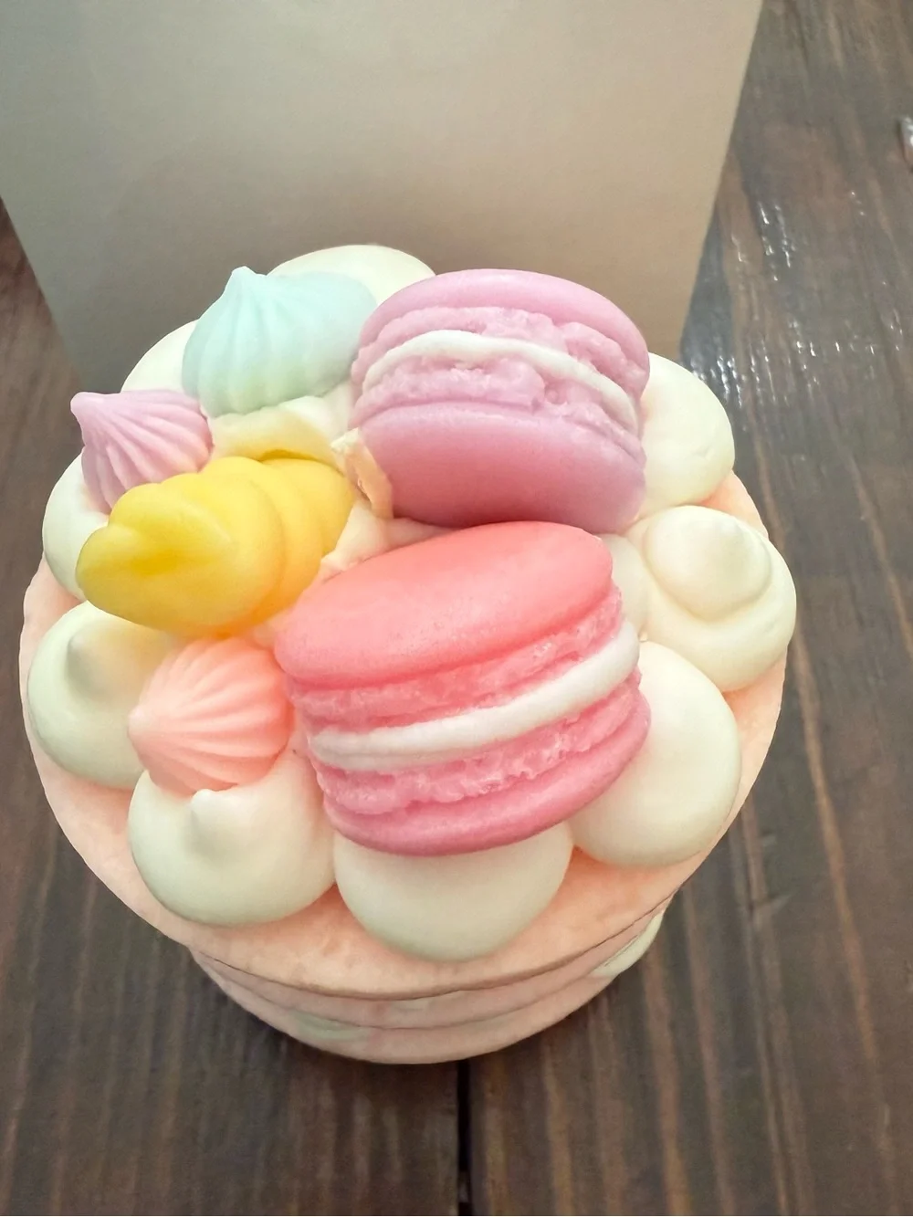 Anais Candle Dreamy Macarons & Cream Tart Beeswax Soy Wax‎ Dessert Candle New
